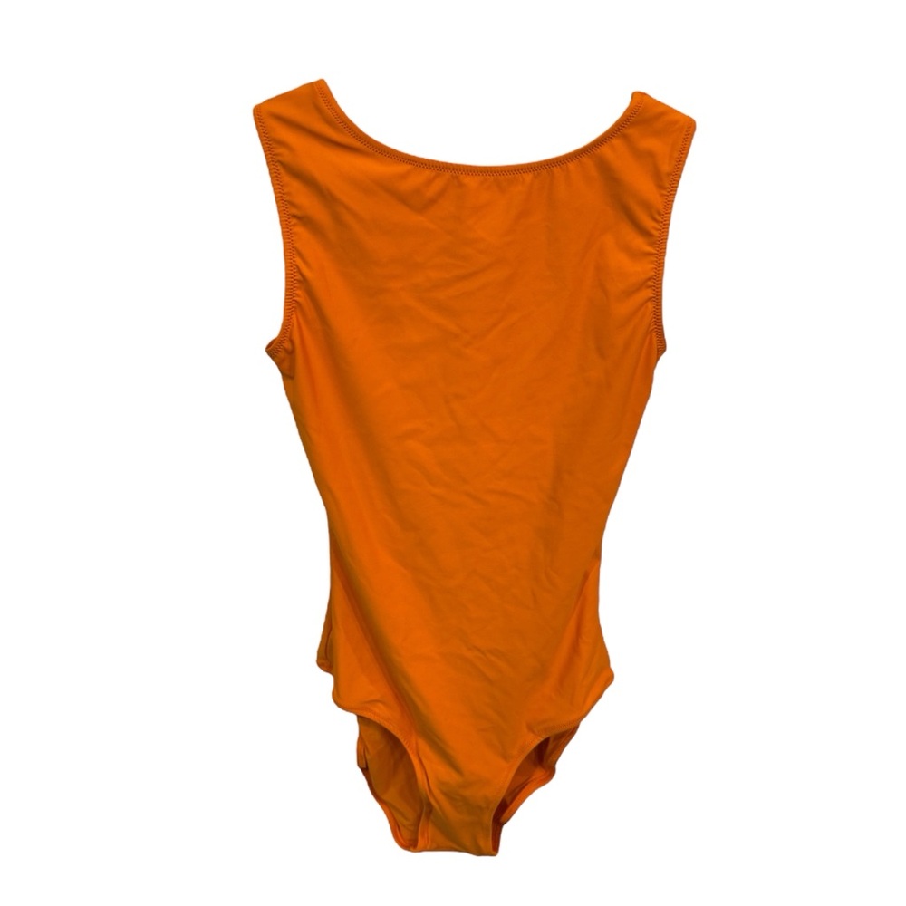 SKIMS Tangerine High Neck One Piece NWT Size Extra Small